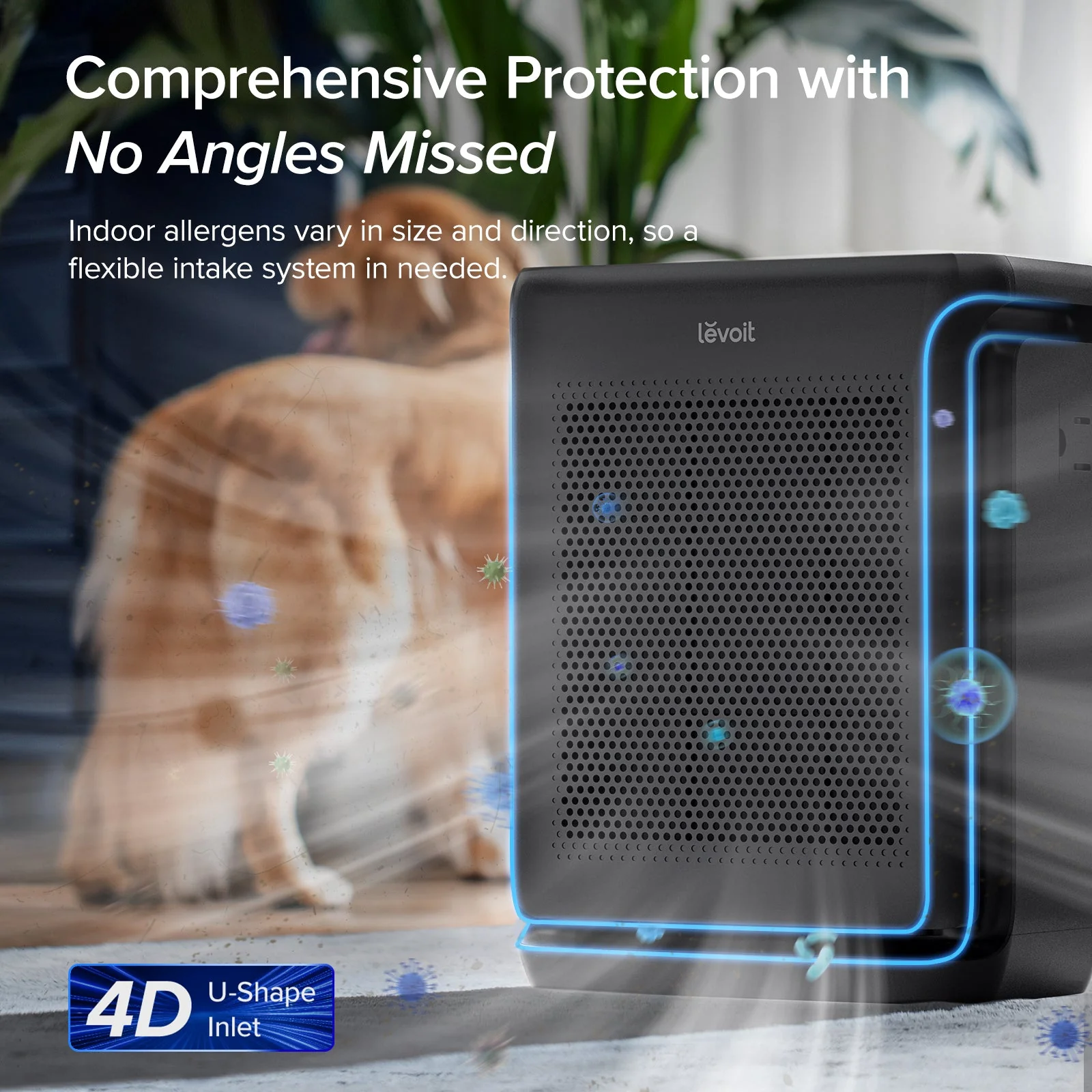Levoit Vital 200S-P Smart Air Purifier - Black - Image 3