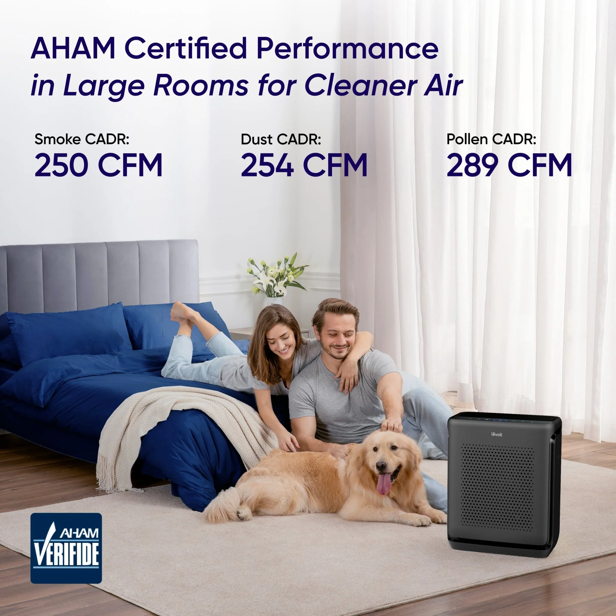 Levoit Vital 200S-P Smart Air Purifier - Black - Image 4